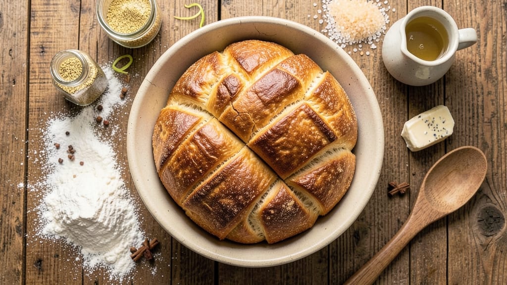 Anda Bread Recipe: Syrian Stuffed Flatbread With Warm Za'atar Crunch