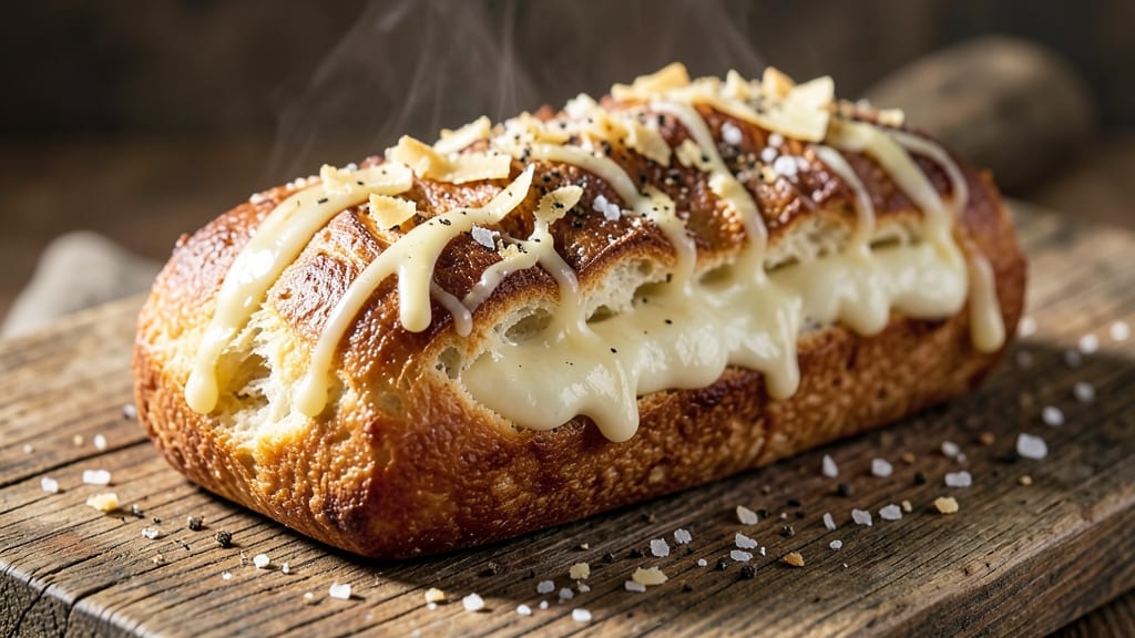 Artisan Asiago Cheese Bread Recipe: Gooey Pull-Apart Strings and Golden Crust