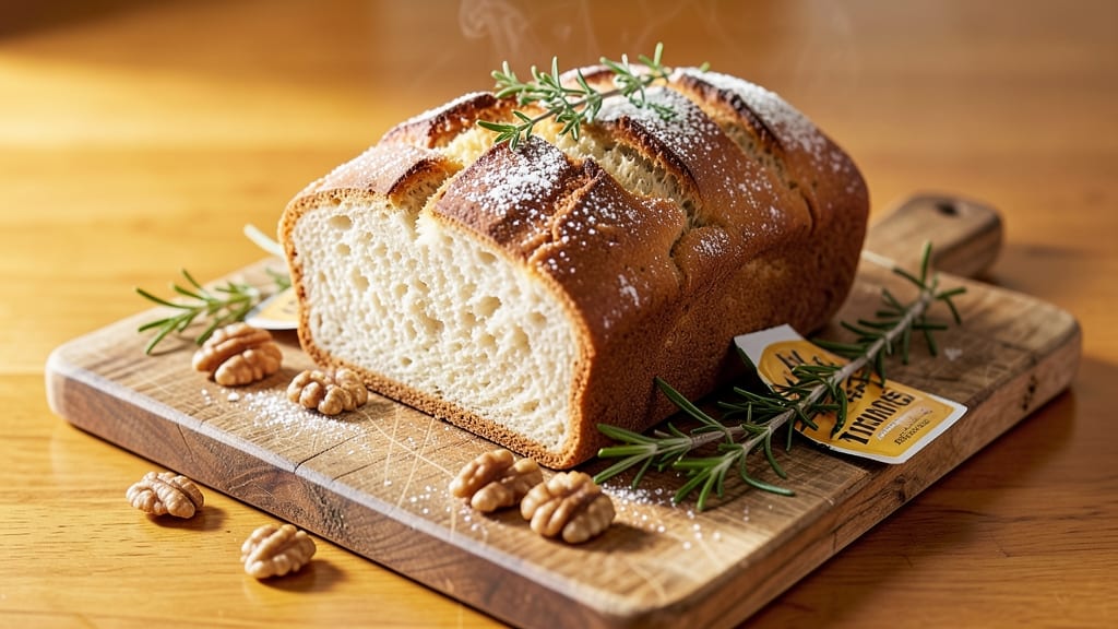 All Trumps Flour Bread Recipe: Crusty Crunch With Walnut Swirls and Warm Spice