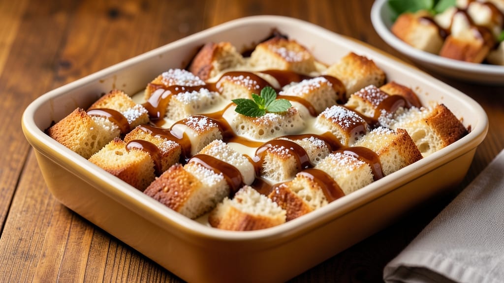 B Sweet Bread Pudding Recipe: Bourbon-Infused Layers With Caramelized Top