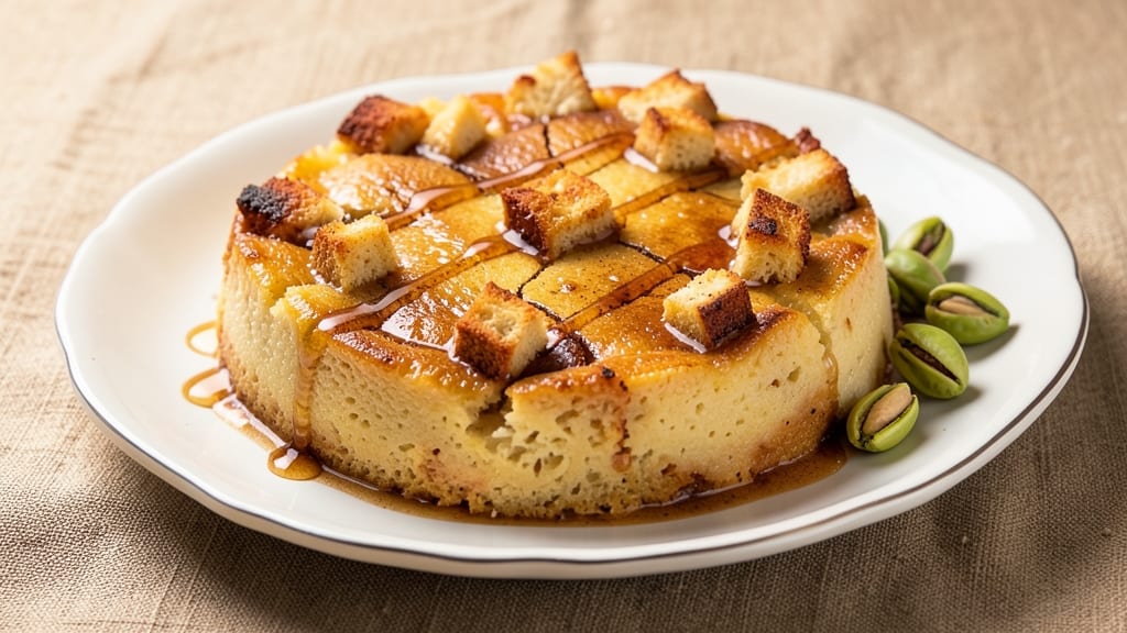 Arabian Bread Pudding Recipe: Cardamom-Spiced Warmth With Cinnamon Swirls