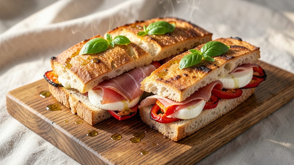 Authentic Italian Panini Bread Recipe: Pressed-to-Perfection Crust With Melty Cheese Layers