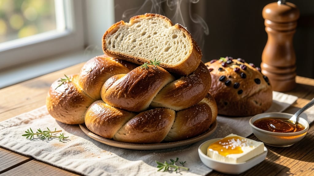 Authentic Jewish Challah Bread Recipe: Braided Honey-Sweetened Loaf With Za'atar Crust