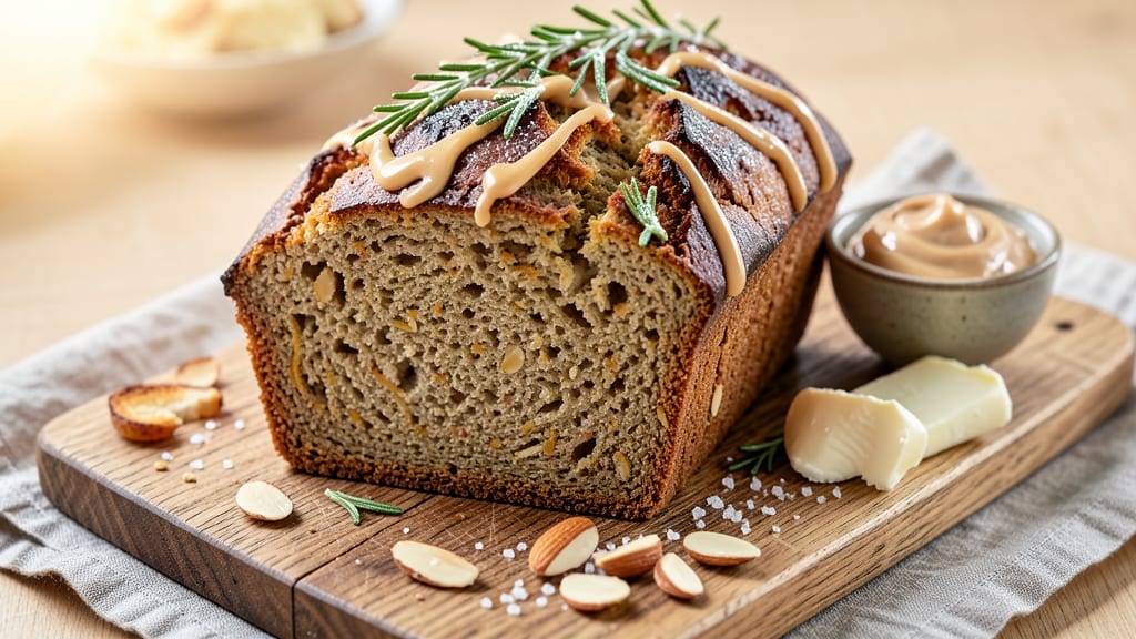 Almond Loaf Bread Recipe: Nutty-Sweet Swirls and Crusty Gold Crunch