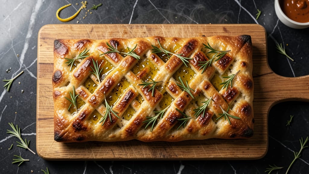 Anna Olson's Focaccia Bread Recipe: Golden Olive Oil Poof With Herbed Crust