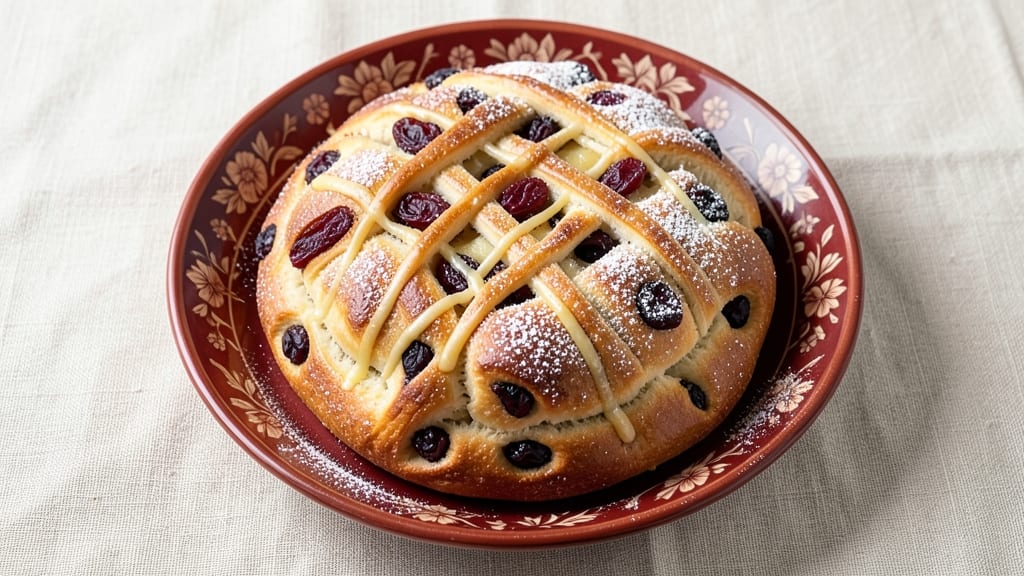 Armenian Easter Bread Choreg Recipe: Sweet Raisin Swirls and Za'atar-Kissed Crust