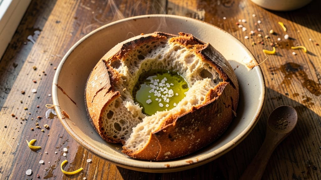 America's Test Kitchen Italian Bread Recipe: Olive Oil Poofed Crust With No-Knead Ease