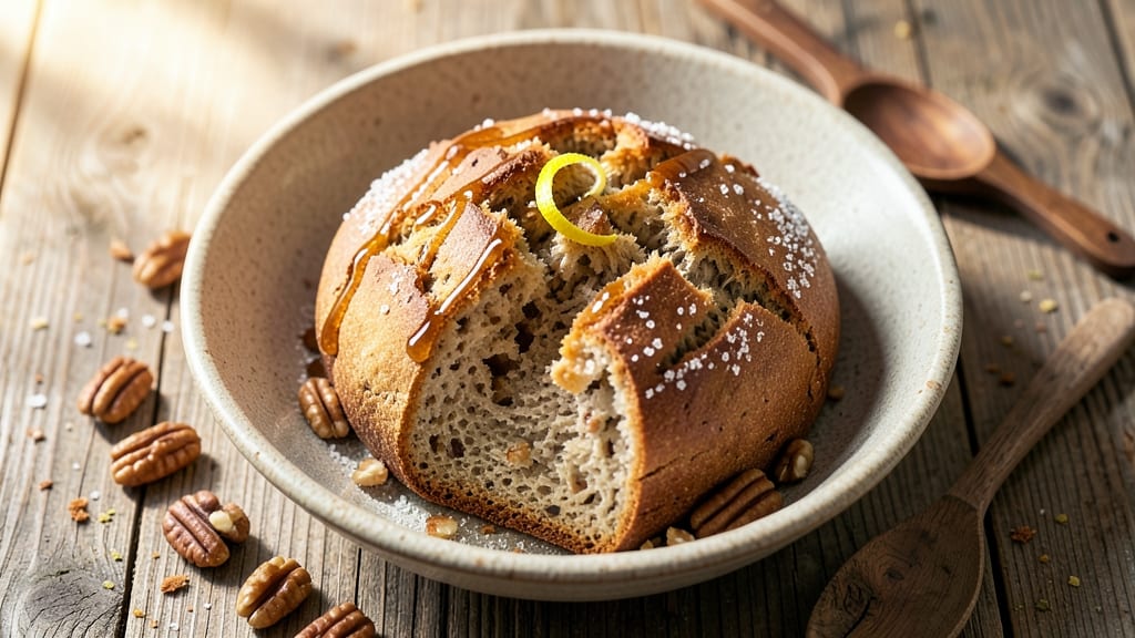 Ana's Fasting Bread Recipe: Warm Spice and Walnut Harmony in Every Slice