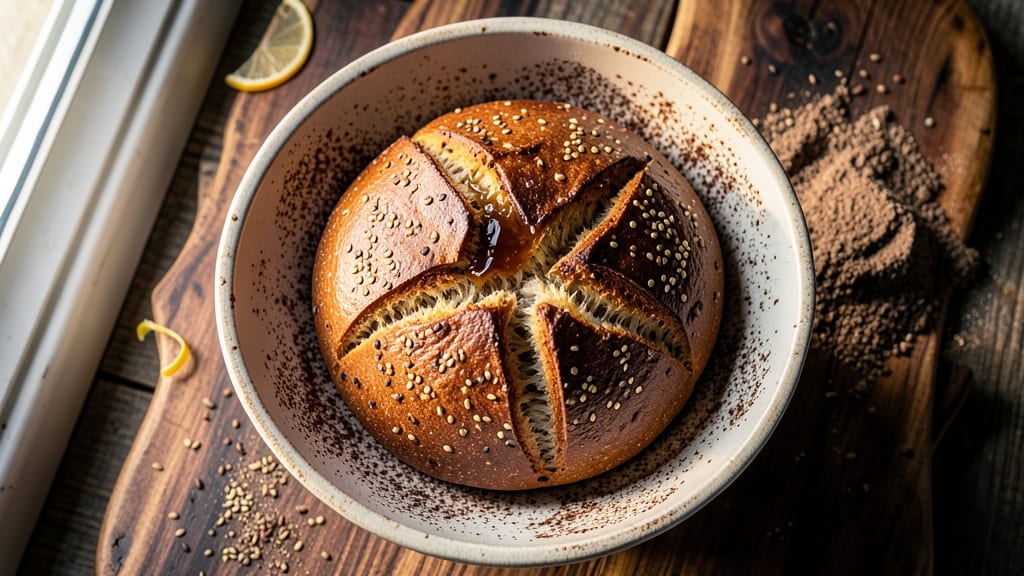 American Rye Bread Recipe: Crusty Crunch With Seedy Depth and Tangy Sweetness