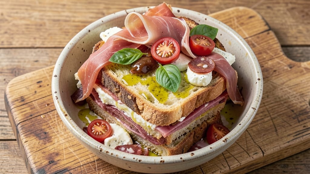 Authentic Muffuletta Bread Recipe: Layered Olives, Cheese, and Meat Magic