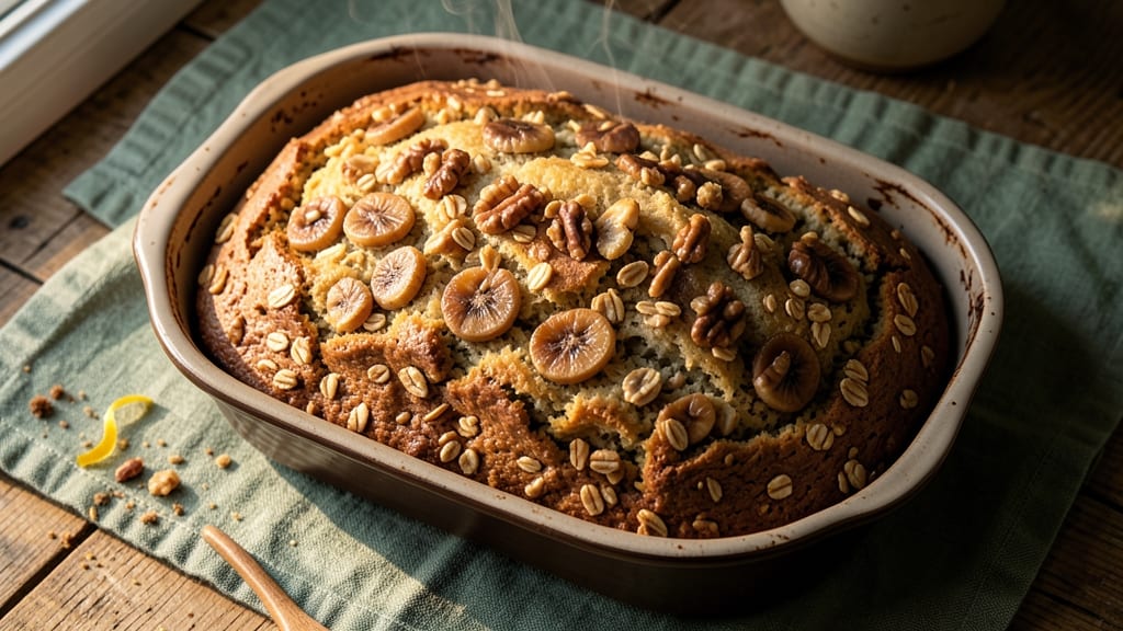 All Bran Banana Nut Bread Recipe: Moist Loaf with Whole Grain Crunch