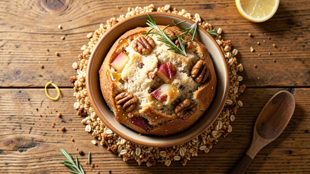 Almond Flour Apple Bread Recipe: Apple-Cinnamon Streusel Top