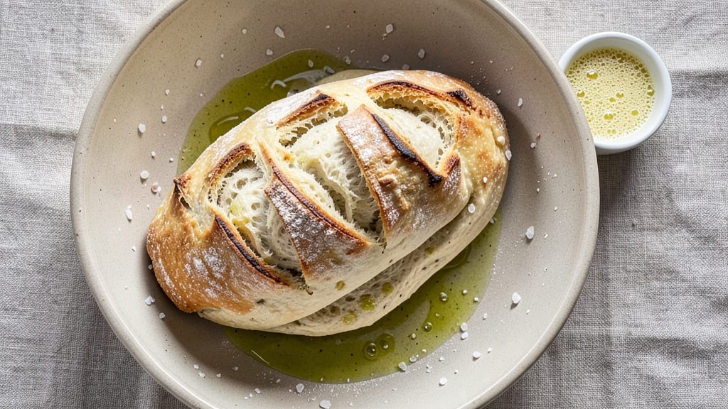 Alton Brown's Italian Bread Recipe: Foil-Sealed Steam for Crusty Crumb Without Kneading