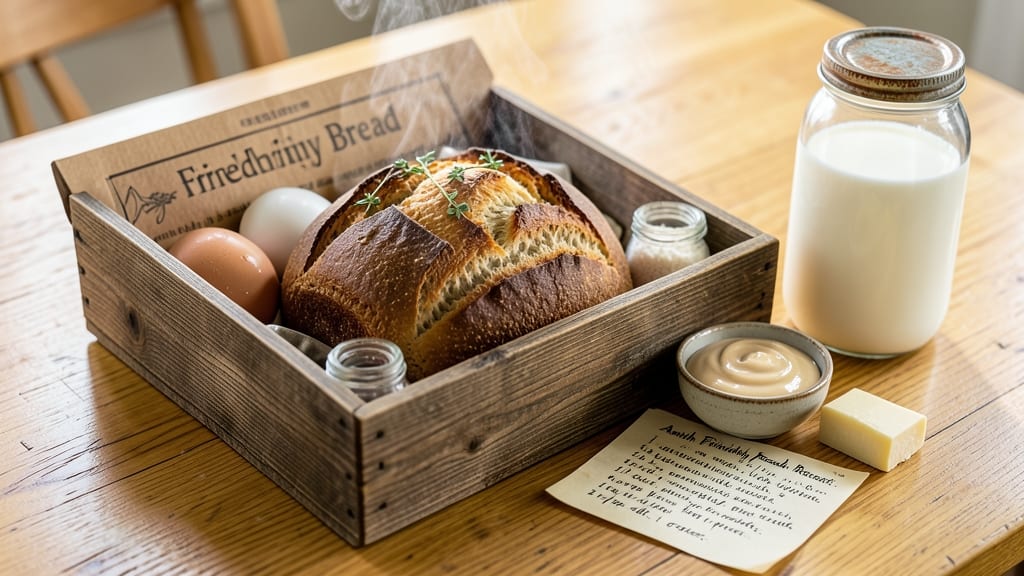 Amish Friendship Bread Recipe Box: Warm Spice and Nutty Swirls in Every Bite
