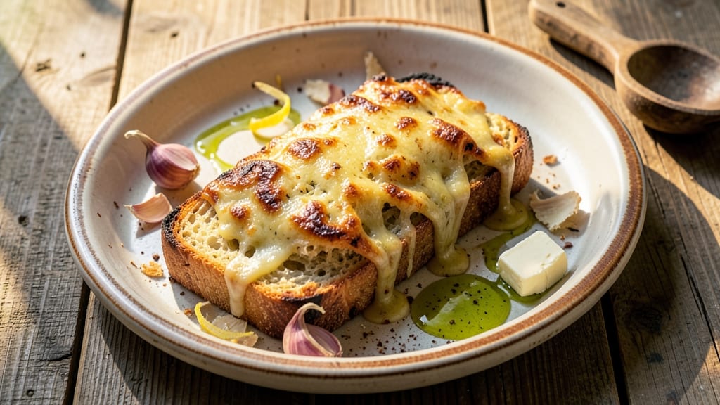 Asiago Cheese Garlic Bread Recipe: Gooey Pull-Apart Bites With Crispy Top