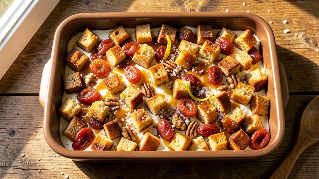 Apricot Bread Pudding Recipe: Warm Spice and Fruit Infusion in One Bite
