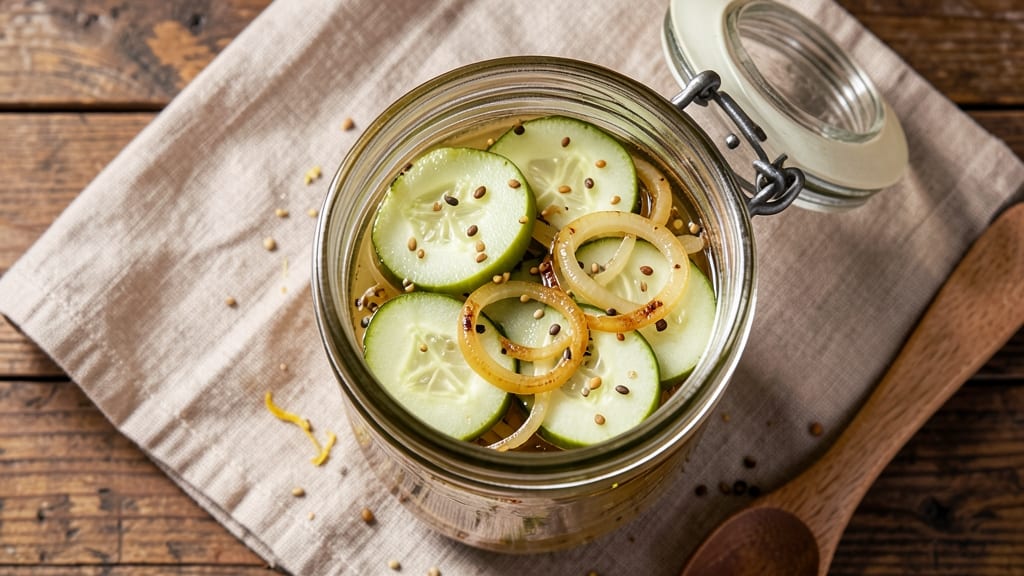 Alton Brown's Bread and Butter Pickle Recipe: Crunchy Cucumbers and Sweet-Tangy Flavor Balance