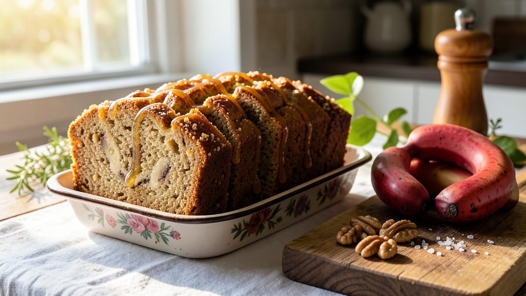Aunty Sandy's Famous Banana Bread Recipe: Spiced Swirls and Warm Vanilla Magic