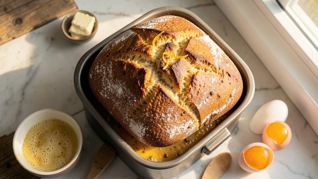 750g Bread Machine Recipe: Hands-Free Artisan Crust With Foil-Sealed Rise