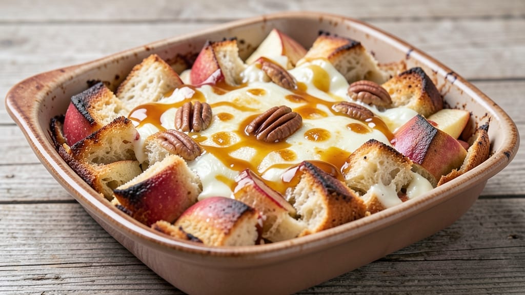 Paula Deen's Apple Bread Pudding Recipe: Spiced Cinnamon Swirls and Caramelized Top