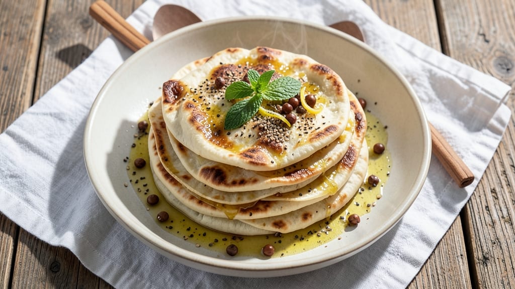Arabic Shawarma Bread Recipe: Za'atar-Spiced Flatbread for Crispy Wraps