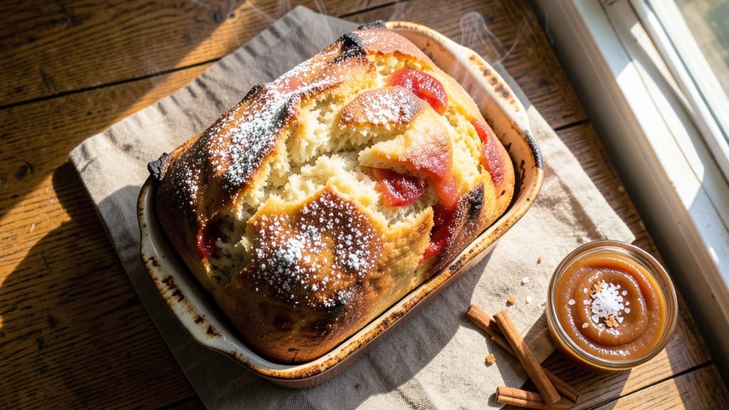 Apple Bread Recipe Using Applesauce: Moist Loaf With Warm Spice and Apple Flavor Burst
