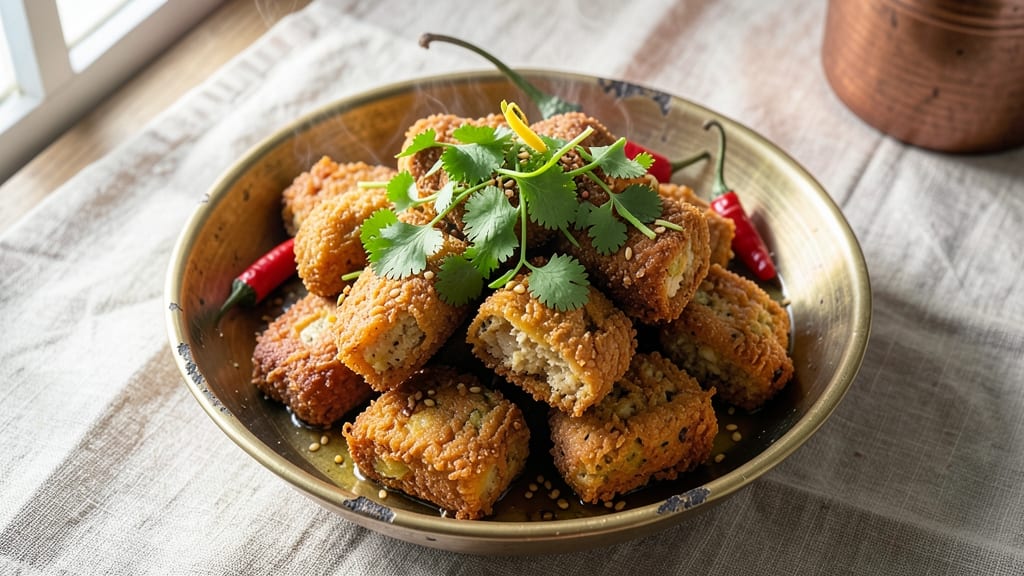 Aloo Bread Pakora Recipe: Crispy Golden Bites With Spiced Potato Magic