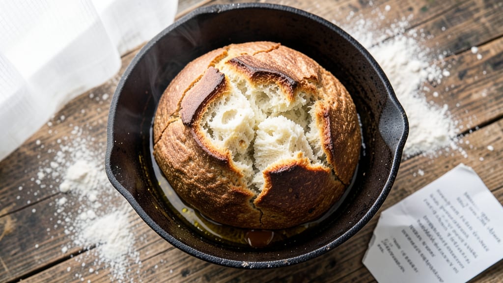 7-Qt Dutch Oven Bread Recipe: Artisan Crust Without a Single Knead