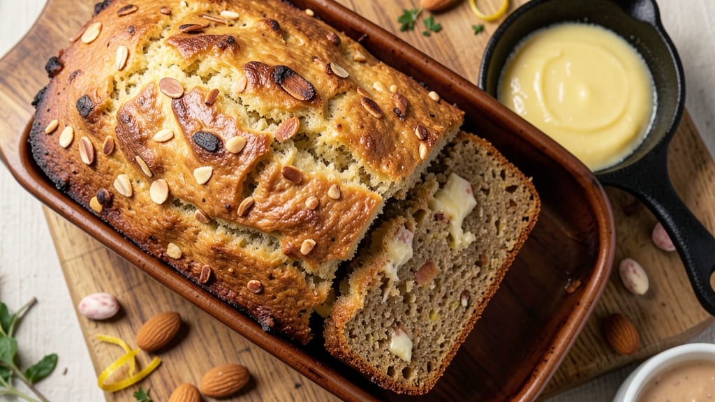 Almond Cheese Bread Recipe: Nutty Crunch Meets Gooey Pull-Apart Magic