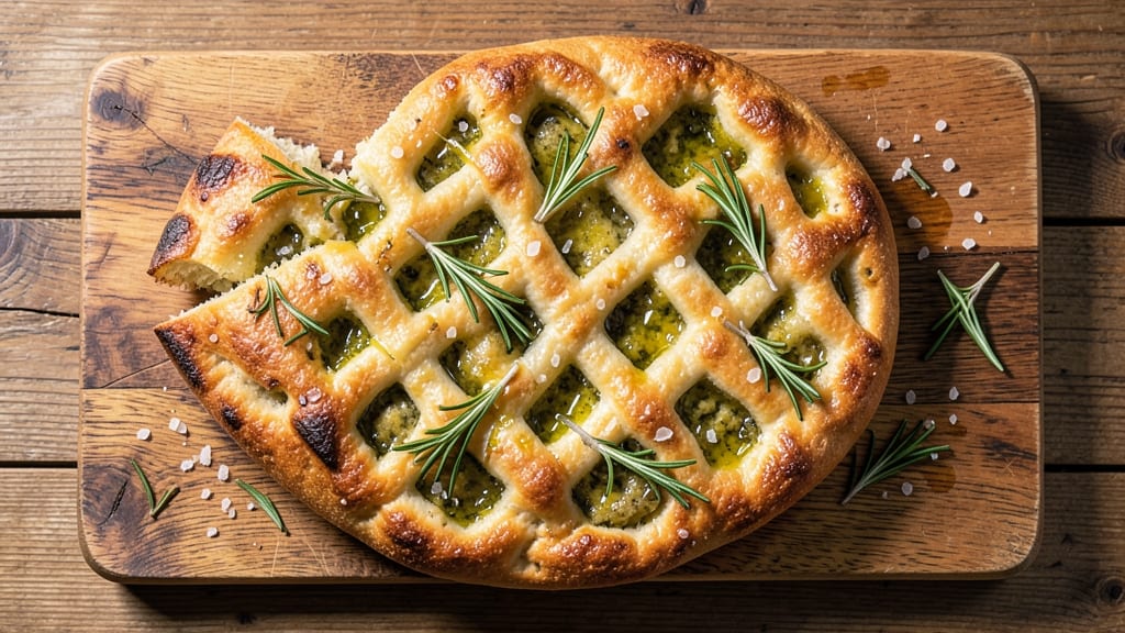 Amazing Focaccia Bread Recipe: Olive Oil Pooled Crust With Herby Pillowy Softness