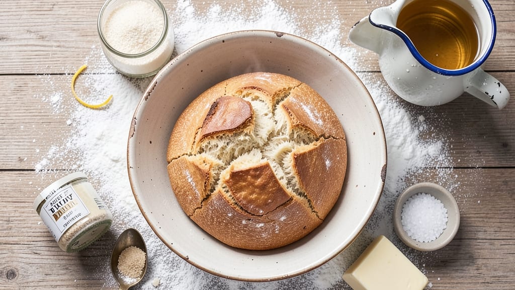 Amish White Bread Recipe With All-Purpose Flour: Foil-Sealed Softness Without Kneading
