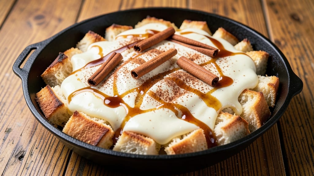 9x13 Bread Pudding Recipe: Cinnamon-Infused Layers with Bourbon Caramel Drizzle