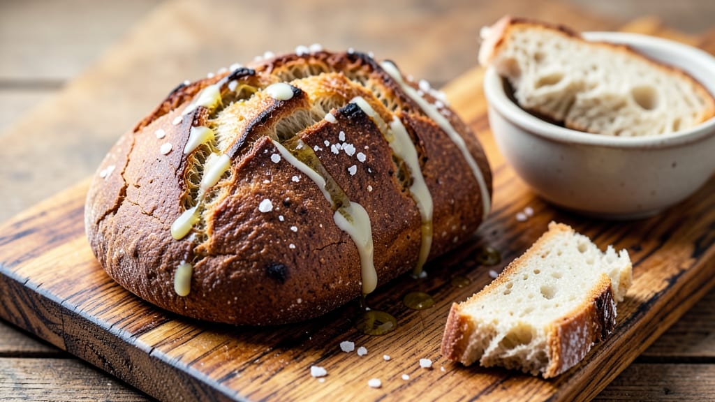 Award-Winning Sourdough Bread Recipe: Bakery-Style Crust With Foil-Sealed Juice Lock