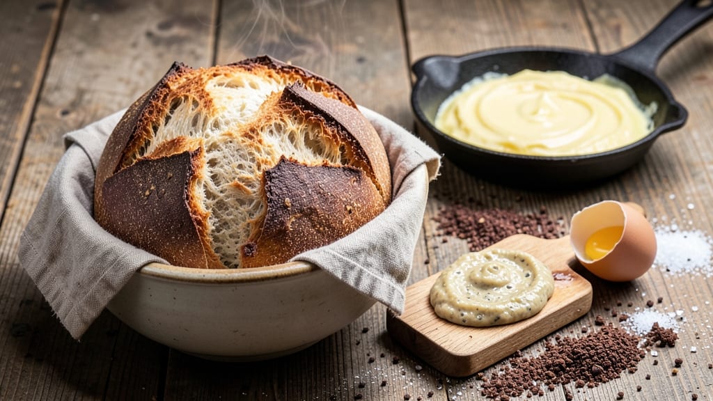 Alaskan Sourdough Bread Recipe: Wild Berry Swirls and Crusty Gold Crunch
