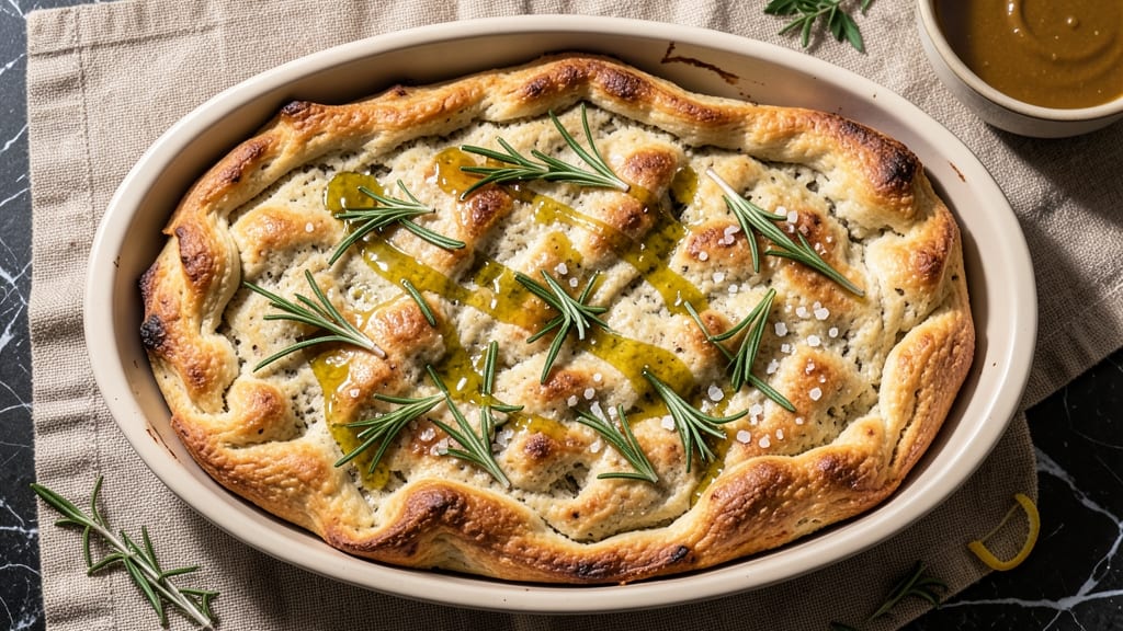 Almond Flour Focaccia Bread Recipe: Nutty Crispy Edges and Airy Crumb Magic