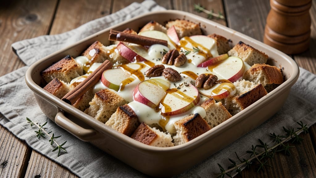 Apple Bread Pudding Recipe Healthy: Lightened-Up Comfort With Apple Cider Spice