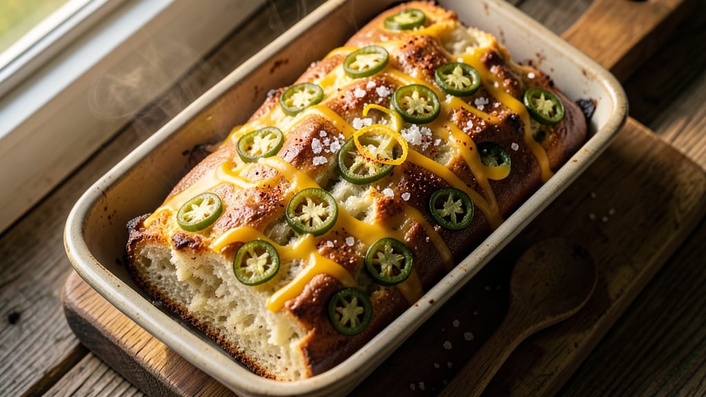 Amish Jalapeño Cheese Bread Recipe: Spicy Kick and Pull-Apart Crust Magic