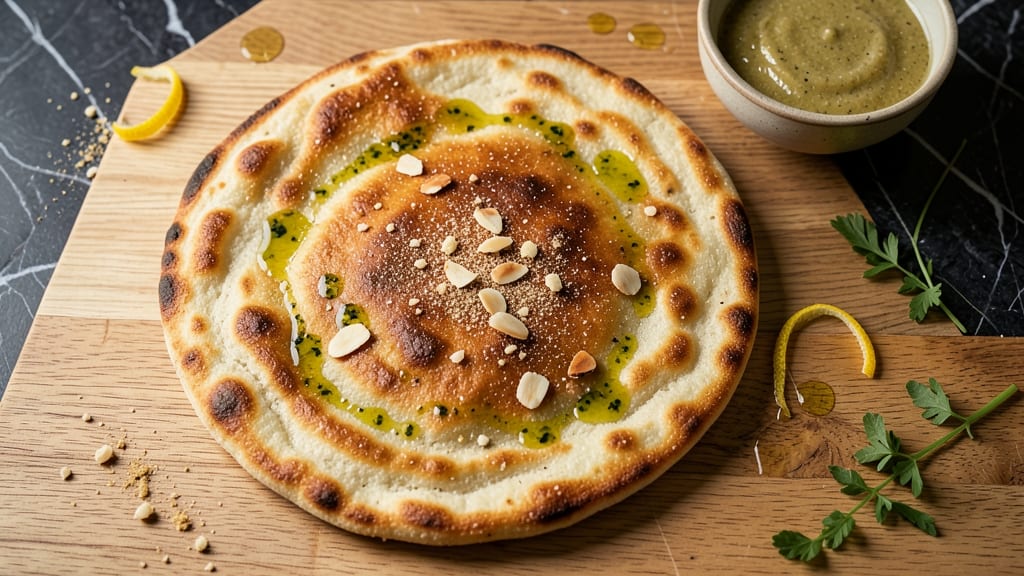 Almond Flour Flatbread Bread Recipe: Crispy Edges and Pillowy Softness