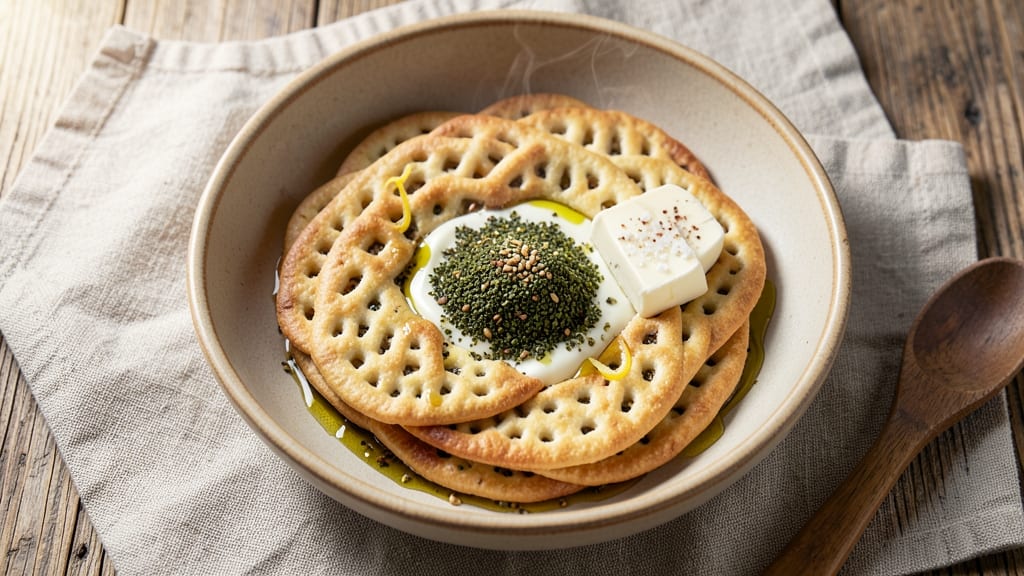 Armenian Cracker Bread Recipe: Za’atar-Kissed Crisp With Herbed Butter Twist