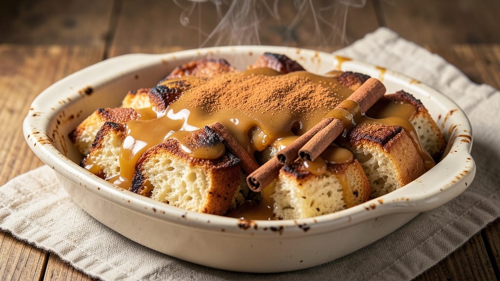 Authentic Mexican Bread Pudding Recipe: Cinnamon-Infused Crunch With Vanilla Cream Cheese