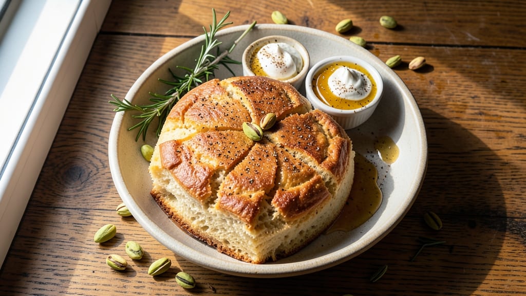 Armenian Sweet Bread Gata Recipe: Za’atar-Spiced Crust with Honeyed Pillowy Softness