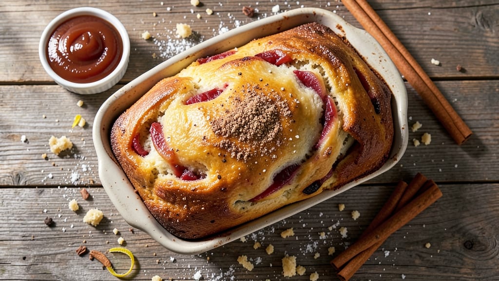 Paula Deen's Applesauce Bread Recipe: Warm Spice and Apple Swirls With Crusty Gold Top