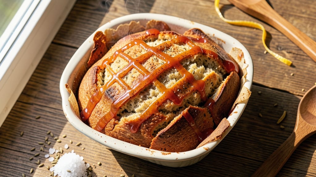 Anise Quick Bread Recipe: Warmly Spiced Loaf With Crunchy Walnut Topping