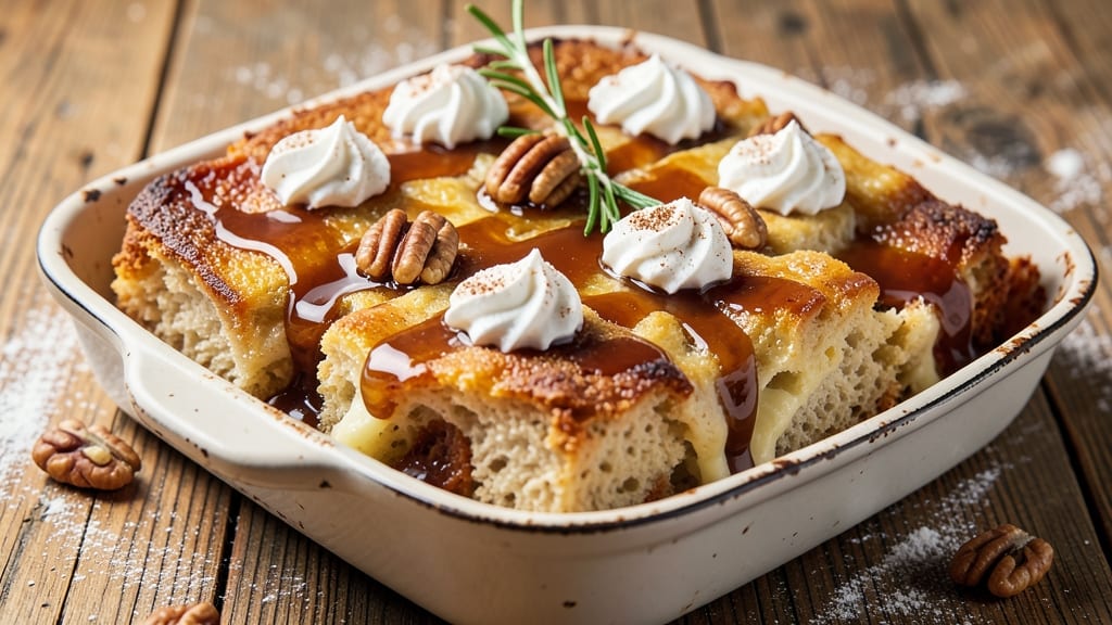 Alabama Bread Pudding Recipe: Bourbon-Infused Comfort With Crispy Top