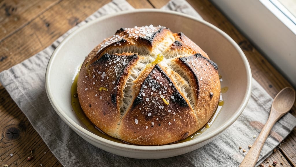 Artisan Bread Recipe With Quick Rise Yeast: Foil-Sealed Crust With Pillowy Softness Inside