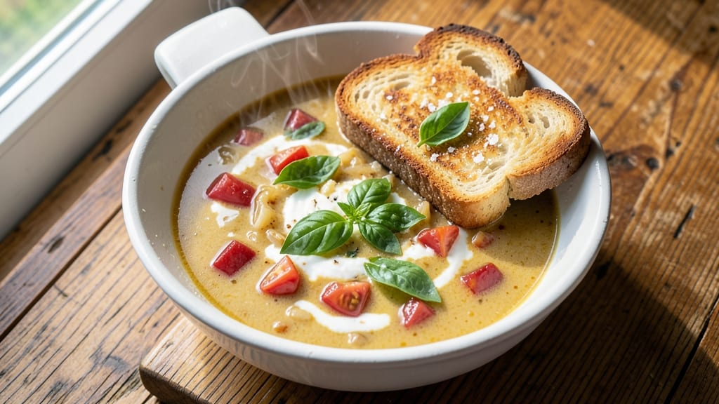 Atlanta Bread Tomato Basil Soup Recipe: Warm Spice and Herbal Harmony in One Pot