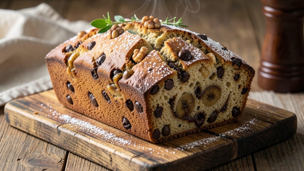 Amazing Chocolate Chip Banana Bread Recipe: Fudgy Swirls and Warm Spice Harmony