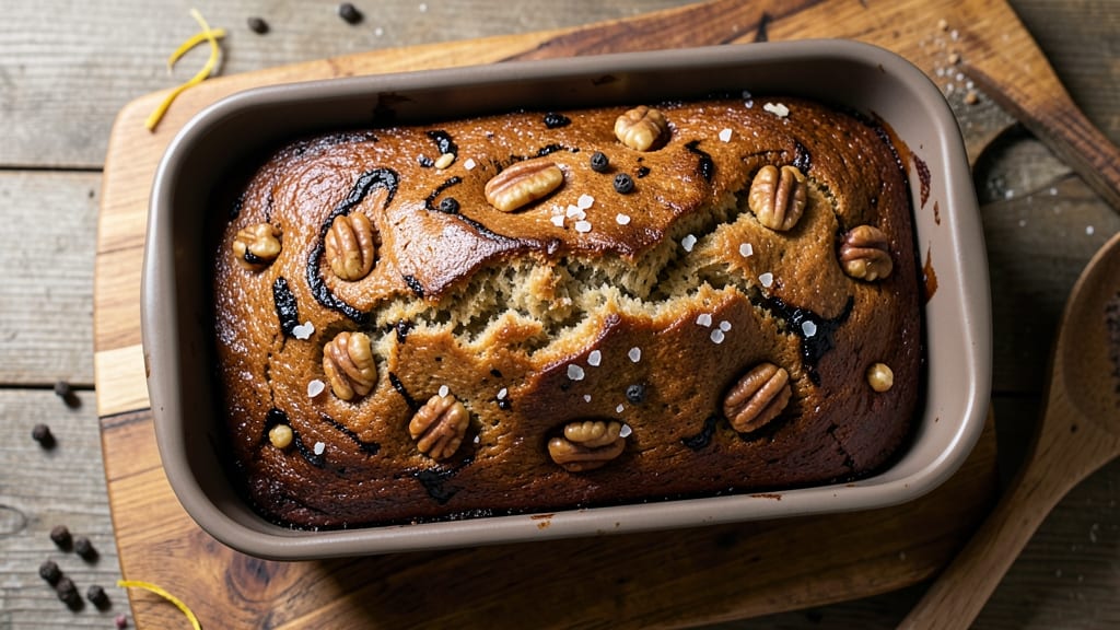 Authentic Boston Brown Bread Recipe: Molasses-Kissed Crust With Walnut Swirls Inside