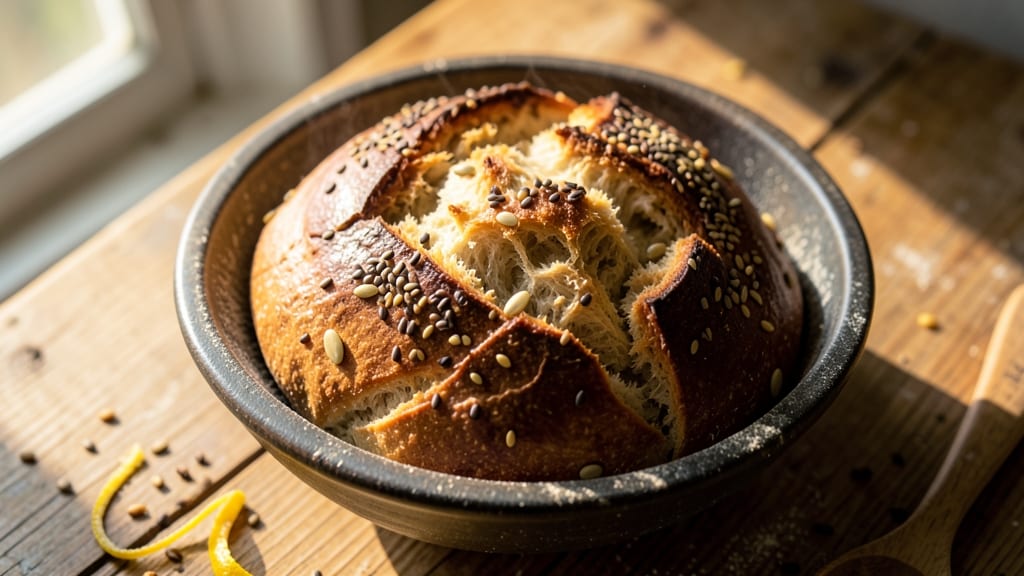 Artisan Seed Bread Recipe: Crusty Crunch With Nutty Depth in Every Bite