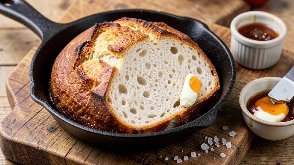 Alton Brown's White Bread Recipe: No-Knead Foil Trick for Artisan Texture